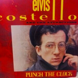 Elvis Costello & Attractions-Punch the Clock vinyl record
